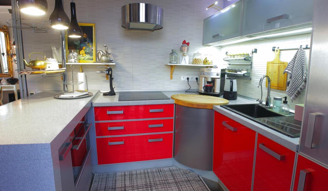Vip Квартира, Атмосферні Boutique - Apartments Zaporizhia Esterno foto